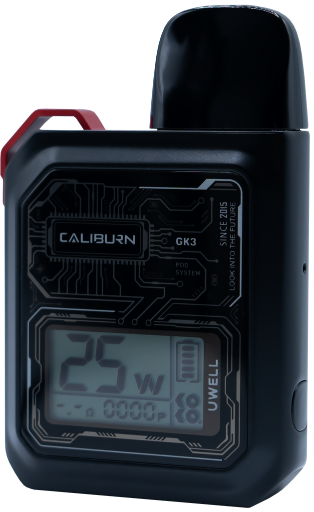 UWELL CALIBURN GK3 POD KIT BLACK eCloudz - Specialty Vape Shop UWELL CALIBURN GK3 POD KIT BLACK eCloudz - Specialty Vape Shop