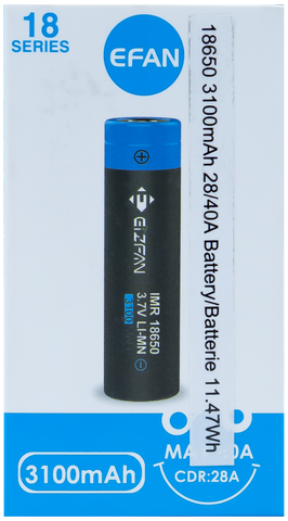 EFAN PAIR 3100mAh 18650 28/40A