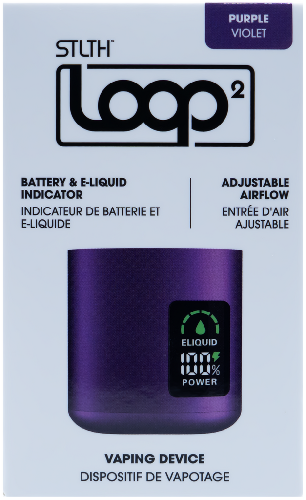 STLTH LOOP 2 PURPLE DEVICE  eCloudz - Specialty Vape Shop