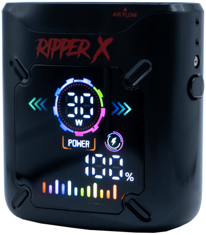 NEW RIPPER X ULTRA BATTERY METALLIC BLACK WITH RED