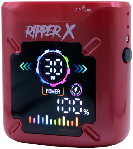 NEW RIPPER X ULTRA BATTERY METALLIC RED