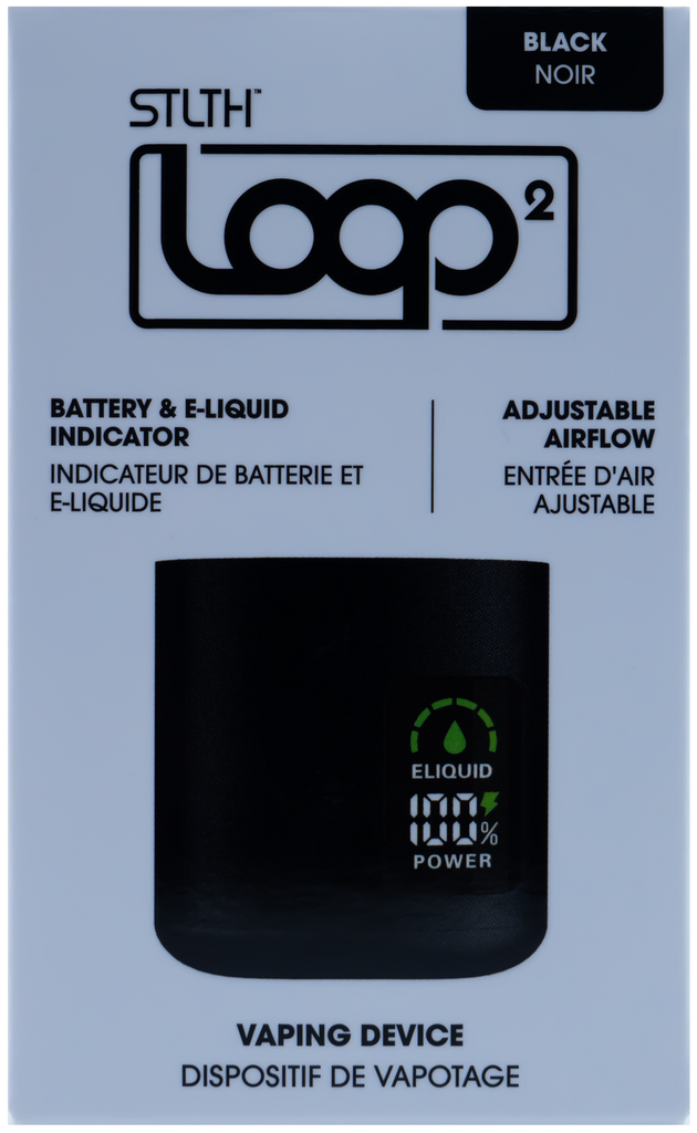 STLTH LOOP 2 BLACK DEVICE eCloudz - Specialty Vape Shop STLTH LOOP 2 BLACK DEVICE eCloudz - Specialty Vape Shop