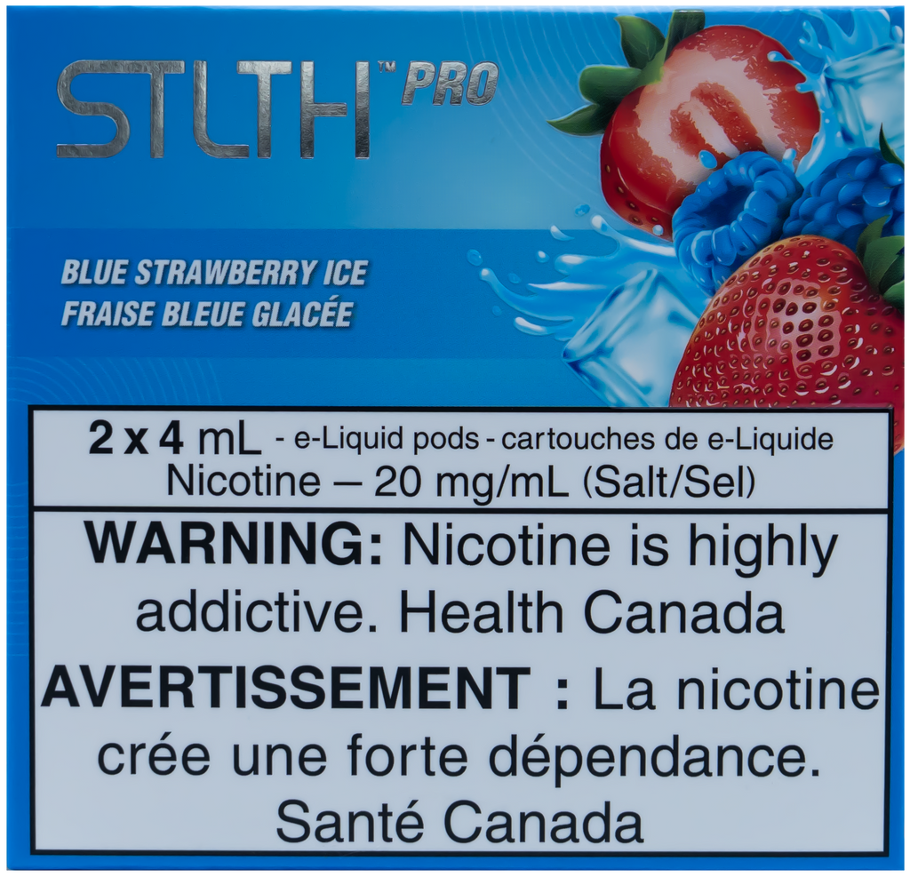 STLTH PRO PODS BLUE STRAWBERRY ICE [STAMPED] – eCloudz - Specialty Vape Shop