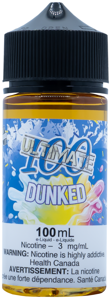 ULTIMATE 100 DUNKED - ULTIMATE 100 E LIQUID CANADA eCloudz - Specialty Vape Shop ULTIMATE 100 DUNKED - ULTIMATE 100 E LIQUID CANADA eCloudz - Specialty Vape Shop