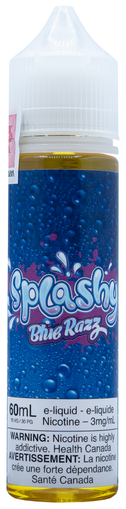 SPLASHY BLUE RAZZ - SPLASHY E LIQUID CANADA eCloudz - Specialty Vape Shop SPLASHY BLUE RAZZ - SPLASHY E LIQUID CANADA eCloudz - Specialty Vape Shop
