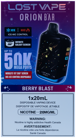 LOST VAPE ORIONBAR 50K BERRY BLAST [ONTARIO]