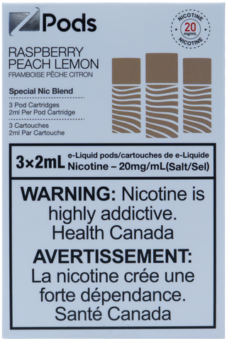 Z PODS RASPBERRY PEACH LEMON [ONTARIO]