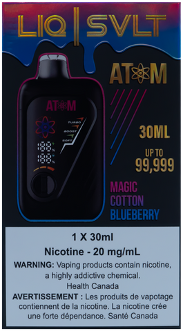 LIQ|SVLT ATOM MAGIC COTTON BLUEBERRY [ONTARIO]