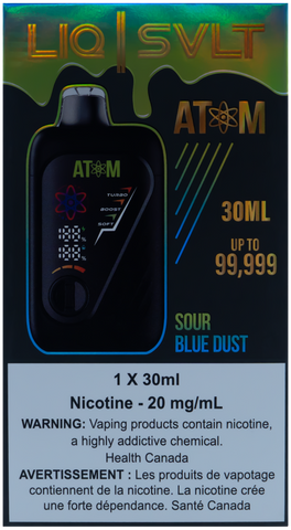 LIQ|SVLT ATOM SOUR BLUE DUST [ONTARIO]