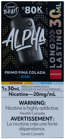 FLAVOUR BEAST ALPHA PRIMO PINA COLADA ICED [ONTARIO]