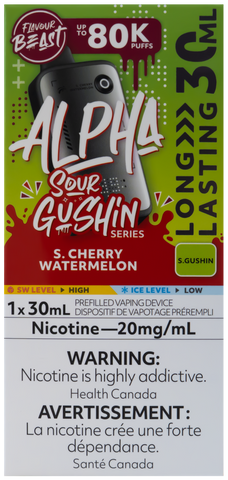 FLAVOUR BEAST ALPHA GUSHIN S. CHERRY WATERMELON [ONTARIO]