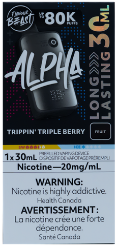 FLAVOUR BEAST ALPHA TRIPPIN' TRIPLE BERRY [ONTARIO]