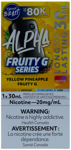FLAVOUR BEAST ALPHA YELLOW PINEAPPLE FRUITY G [ONTARIO]