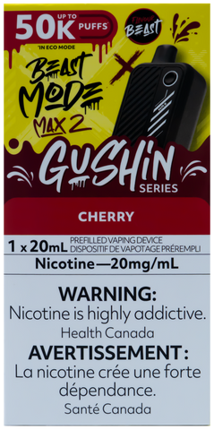 FLAVOUR BEAST BEAST MODE MAX 2 GUSHIN CHERRY [ONTARIO]