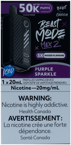 FLAVOUR BEAST BEAST MODE MAX 2 PURPLE SPARKLE [ONTARIO]