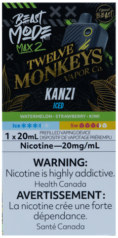 FLAVOUR BEAST BEAST MODE MAX 2 TWELVE MONKEYS KANZI ICED [ONTARIO]