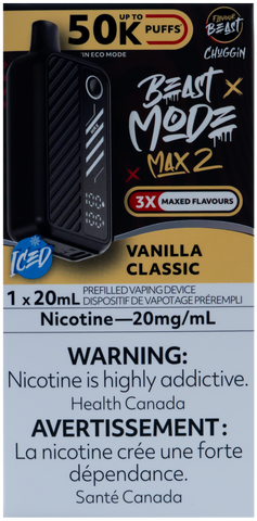 FLAVOUR BEAST BEAST MODE MAX 2 VANILLA CLASSIC ICED [ONTARIO]