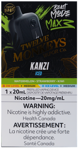 FLAVOUR BEAST BEAST MODE MAX 3 TWELVE MONKEYS KANZI ICED [ONTARIO]