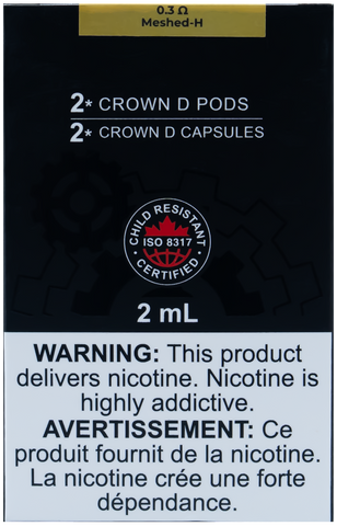 UWELL CROWN D 0.3OHM PODS [CRC]