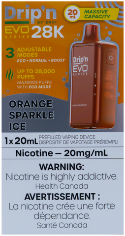 DRIP'N 28K ORANGE SPARKLE ICE [ONTARIO]