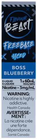 FLAVOUR BEAST FREEBASE BOSS BLUEBERRY ICED [ONTARIO]