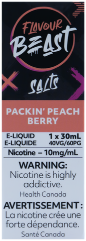 FLAVOUR BEAST SALT PACKING' PEACH BERRY [ONTARIO]