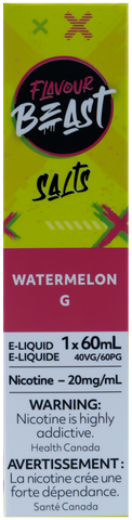 FLAVOUR BEAST SALT 60ML WATERMELON G [ONTARIO]