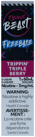 FLAVOUR BEAST FREEBASE TRIPPIN' TRIPLE BERRY [ONTARIO]