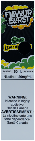 FLAVOUR BURST SALT 60ML SOUR LEMON [ONTARIO]