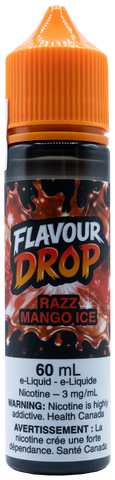 FLAVOUR DROP FREEBASE RAZZ MANGO ICE [ONTARIO]