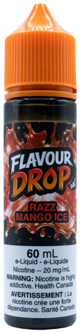 FLAVOUR DROP SALT 60ML RAZZ MANGO ICE [ONTARIO]