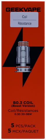 GEEK VAPE AEGIS BOOST 0.3 OHM MESH COIL