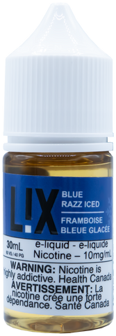 LIX SALT BLUE RAZZ ICED [ONTARIO]