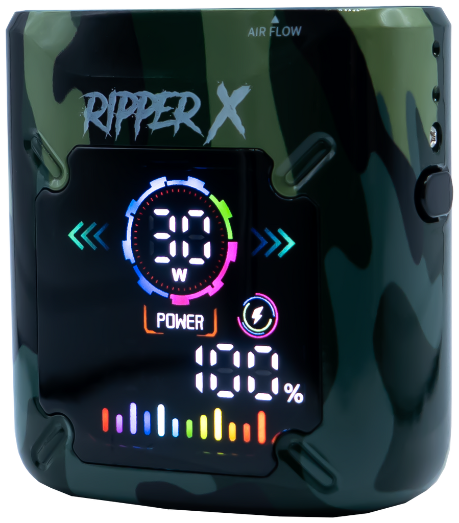 Ripper X NEW RIPPER X ULTRA BATTERY CAMO GREEN – eCloudz - Specialty Vape Shop