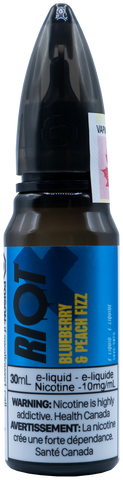 RIOT X SALT BLUEBERRY & PEACH FIZZ [ONTARIO]