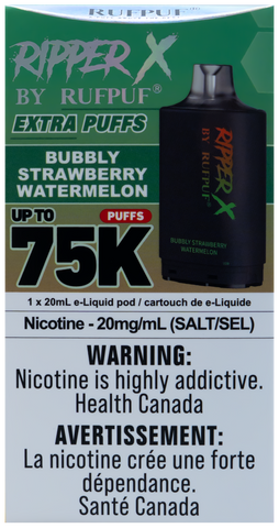 RIPPER X 75K POD BUBBLY STRAWBERRY WATERMELON [ONTARIO]