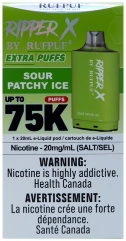 RIPPER X 75K POD SOUR PATCHY ICE [ONTARIO]