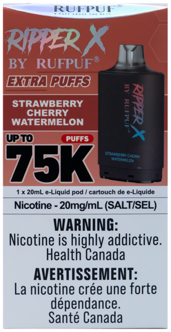 RIPPER X 75k POD STRAWBERRY CHERRY WATERMELON [ONTARIO]