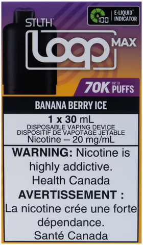 STLTH LOOP MAX POD BANANA BERRY ICE [ONTARIO]