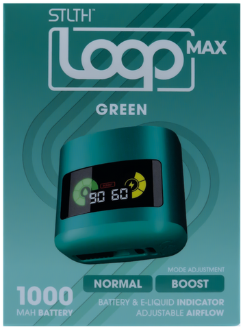 STLTH LOOP MAX DEVICE GREEN