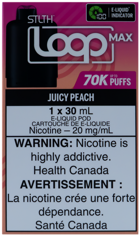 STLTH LOOP MAX POD JUICY PEACH [ONTARIO]