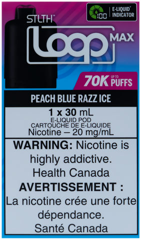STLTH LOOP MAX POD PEACH BLUE RAZZ ICE [ONTARIO]