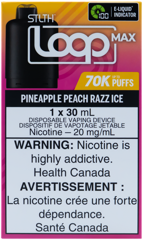 STLTH LOOP MAX POD PINEAPPLE PEACH RAZZ ICE [ONTARIO]