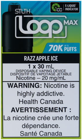 STLTH LOOP MAX POD RAZZ APPLE ICE [ONTARIO]