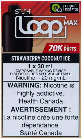 STLTH LOOP MAX POD STRAWBERRY COCONUT ICE [ONTARIO]