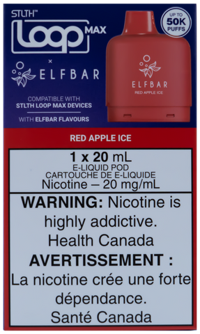 STLTH LOOP MAX X ELFBAR POD RED APPLE ICE [ONTARIO]