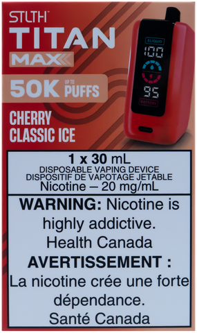 STLTH TITAN MAX CHERRY CLASSIC ICE [ONTARIO]