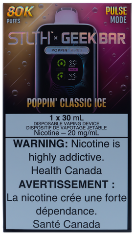 STLTH x GEEK BAR POPPIN' CLASSIC ICE [ONTARIO]