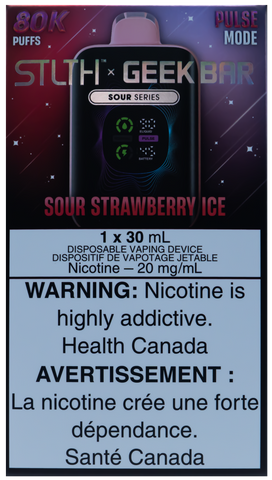 STLTH x GEEK BAR SOUR STRAWBERRY ICE [ONTARIO]