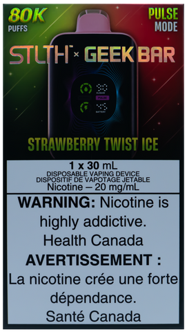 STLTH x GEEK BAR STRAWBERRY TWIST ICE [ONTARIO]
